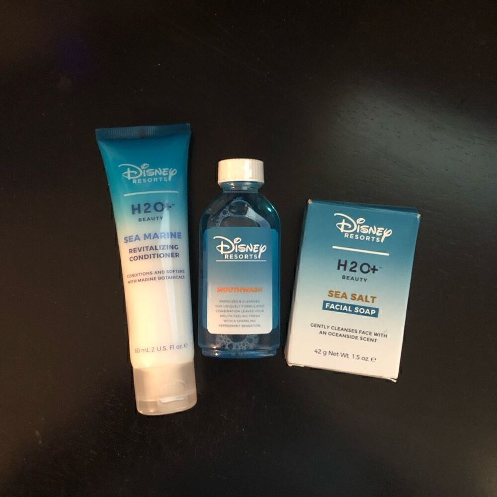 Disney Hotels Mouthwash, Bar Soap and Conditioner Travel Size